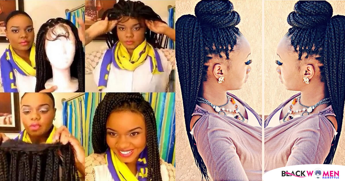 55+Trendy The different box braids artificial hairstyles 