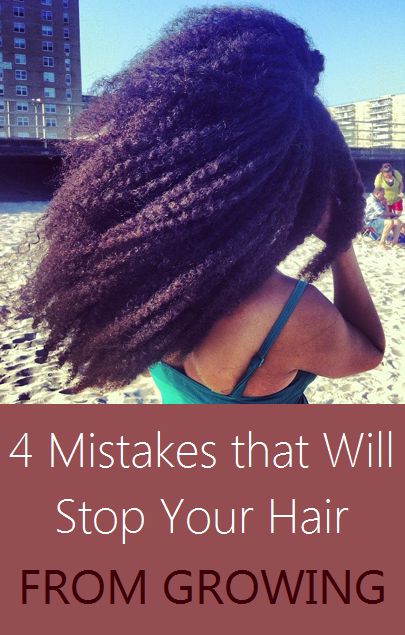 4 mistakes that will stop your hair from growing for women interested in growing long natural hair the greatest challenge can often be patience. ha
