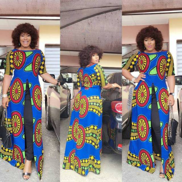 latest ankara long gown styles for beautiful ladies