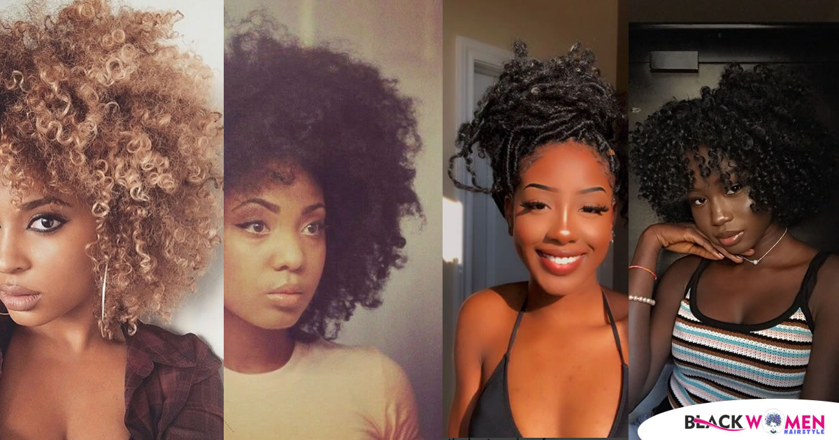 80 Wonderful Curly Hairstyles for Black Women images