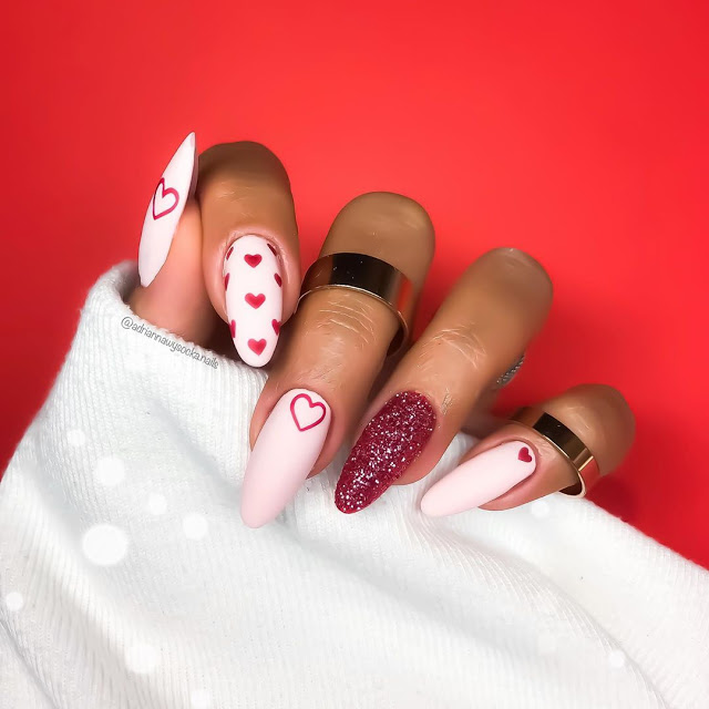 15 Valentine’s Day Nail Art Designs to Recreate 14 February 2021