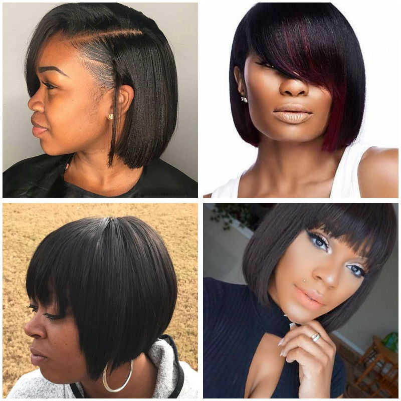 Simple Blunt Bob Haircuts for Busy Ladies