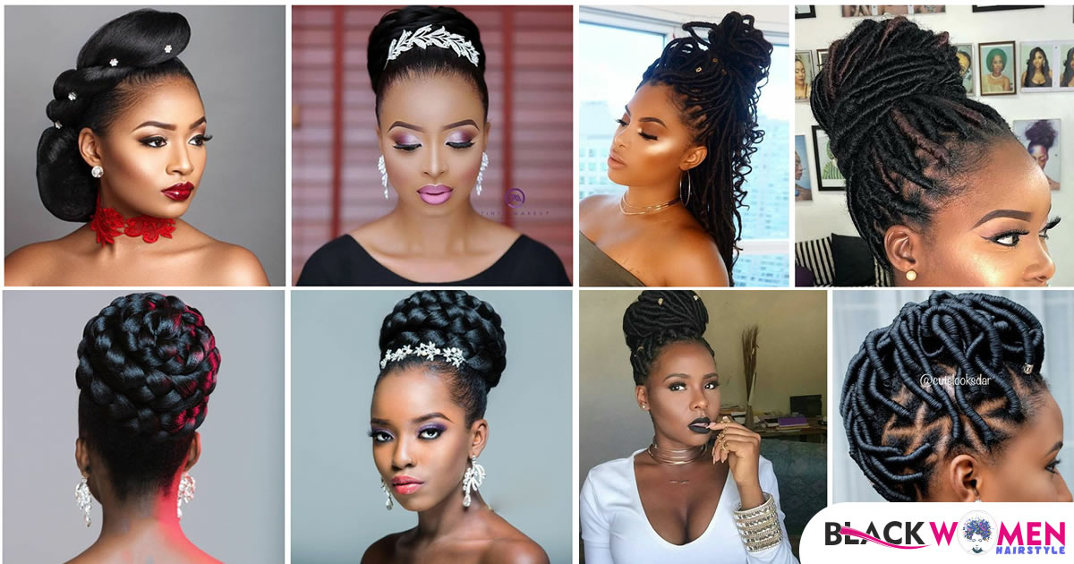 Updo Hairstyles for Black Ladies to Try in 2021