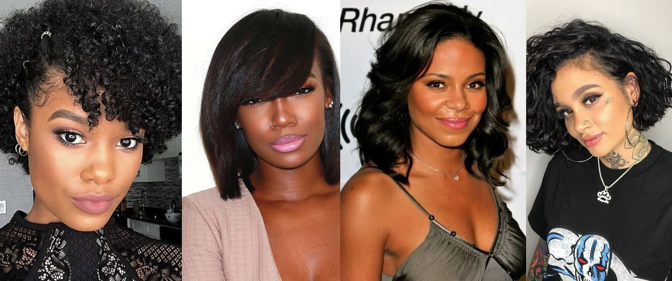 20 BEST MEDIUM LENGTH HAIRSTYLES & HAIRCUTS FOR BLACK WOMEN