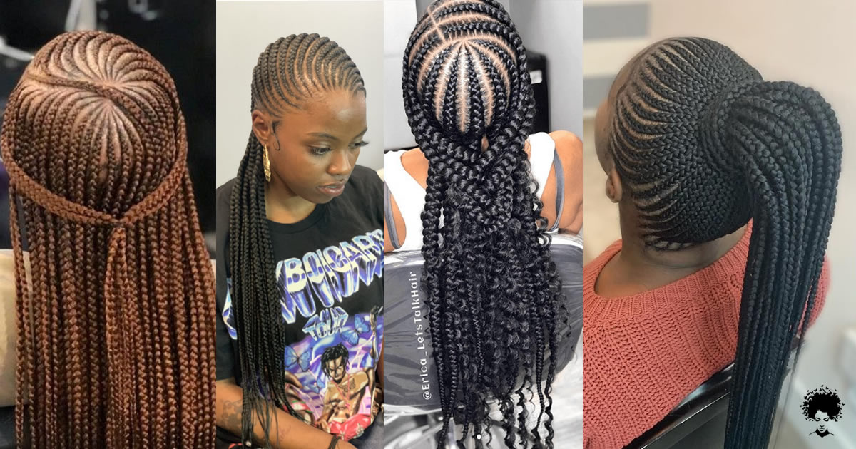 70 Lovely Ghana Weaving Styles | Add Vitality to Your Hair with Coconut and Clay