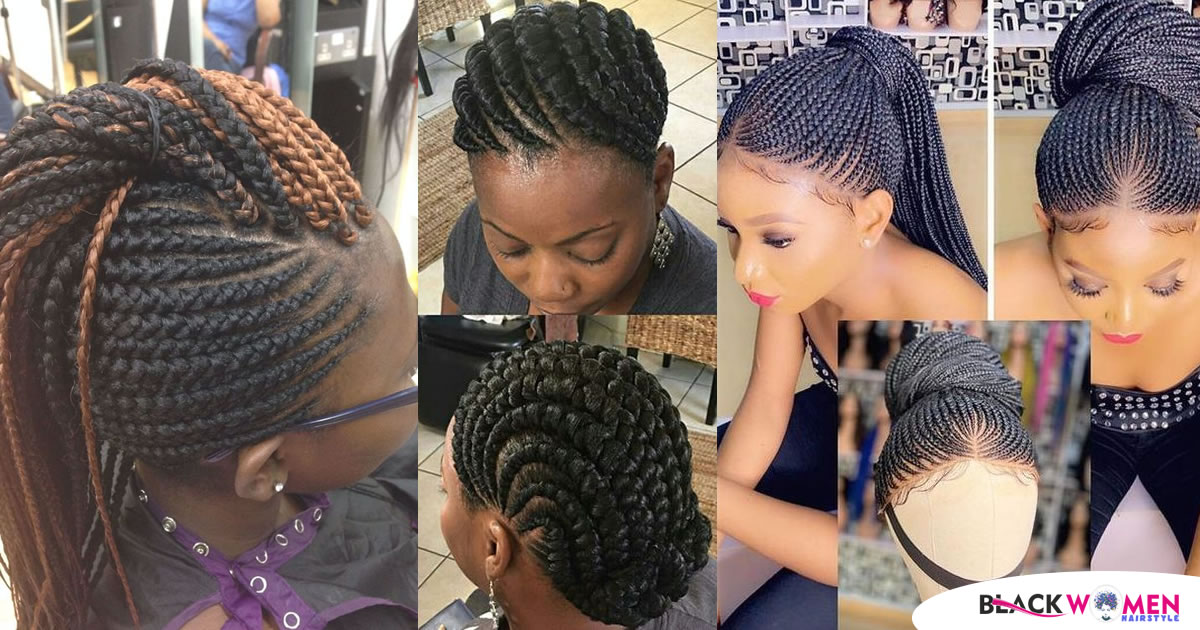 55 Ghana Braids Hairstyle Trends: Cute Looks of Braided Styles