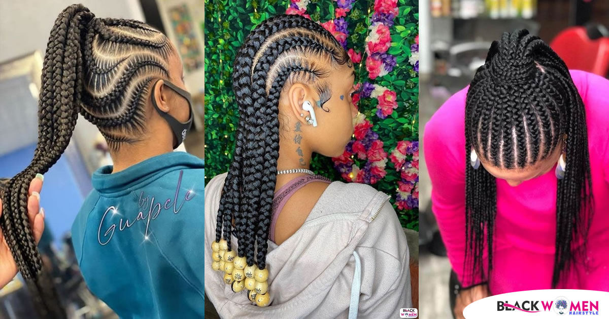 Cute Braids & Ghana-Weaving Hairstyles For 2022: Most Unique Hairstyles For Ladies