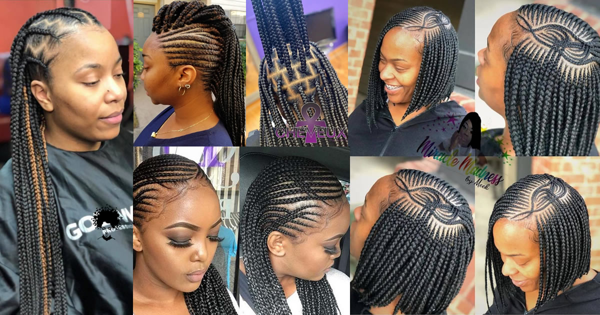 90 Hot Splendid Braid Hairstyles – Cornrows & African Braided Hairstyles 2021