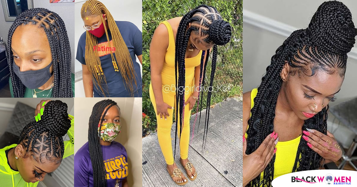 2021 Ghana Braids Ideas That You Need to Try Out This Season
