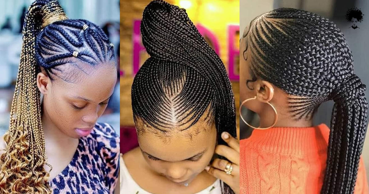 Fascinate With Different Colors And Different Knitting Patterns! 62 Ghana Braids Styles