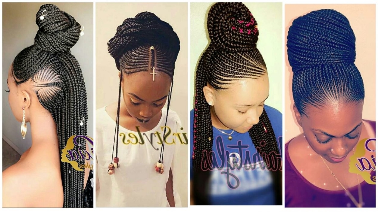 48 Ghana Braided Hairstyles with Different Designs