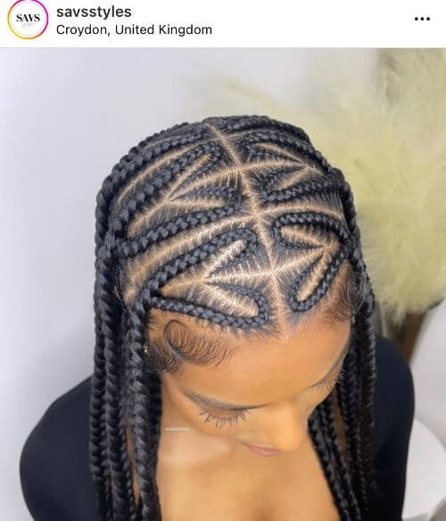 31 Hairstyle To Prove That A Heart Design Can Elevate Any Braid Style 22