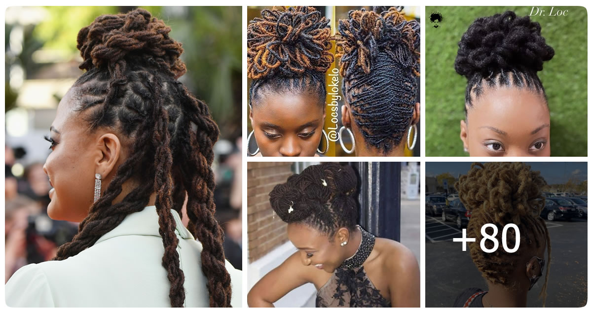 80 Loc Updo Styles to Try with Your Next Protective Style