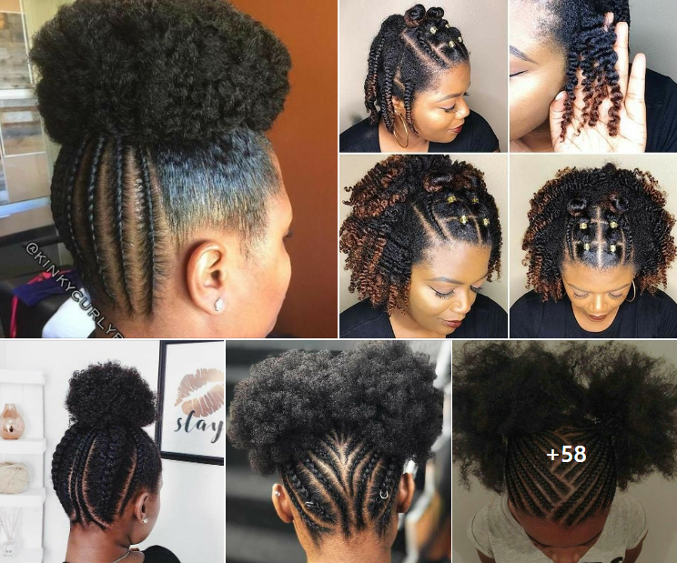 Get Glamorous with these 59 Stunning Updo Hairstyles for Black Hair!