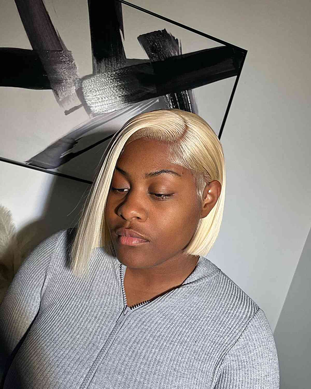 weave with side part