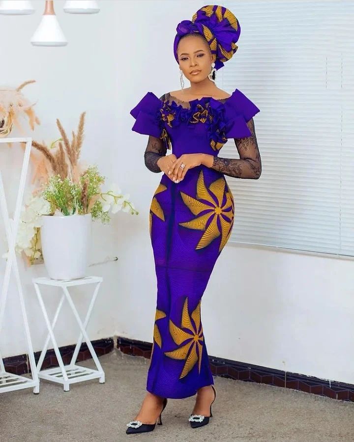2022 Latest and Beautiful Ankara Gown Styles. yyt