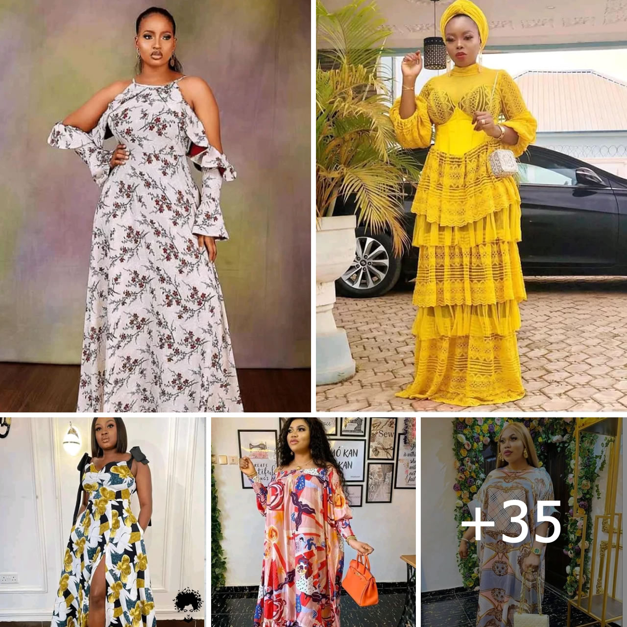 African Maxi Dress Styles 35 Long Dress Styles for Ladies