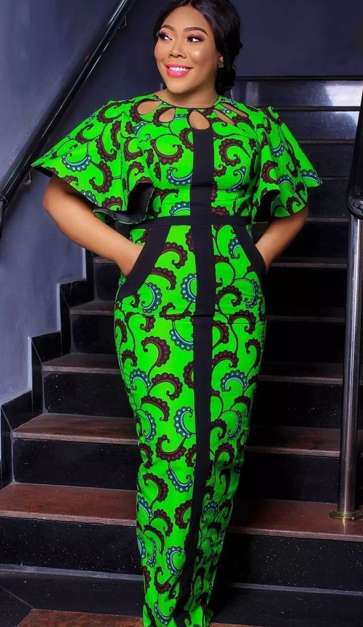 Lovely and Classical Ankara Long Gown Styles yyth