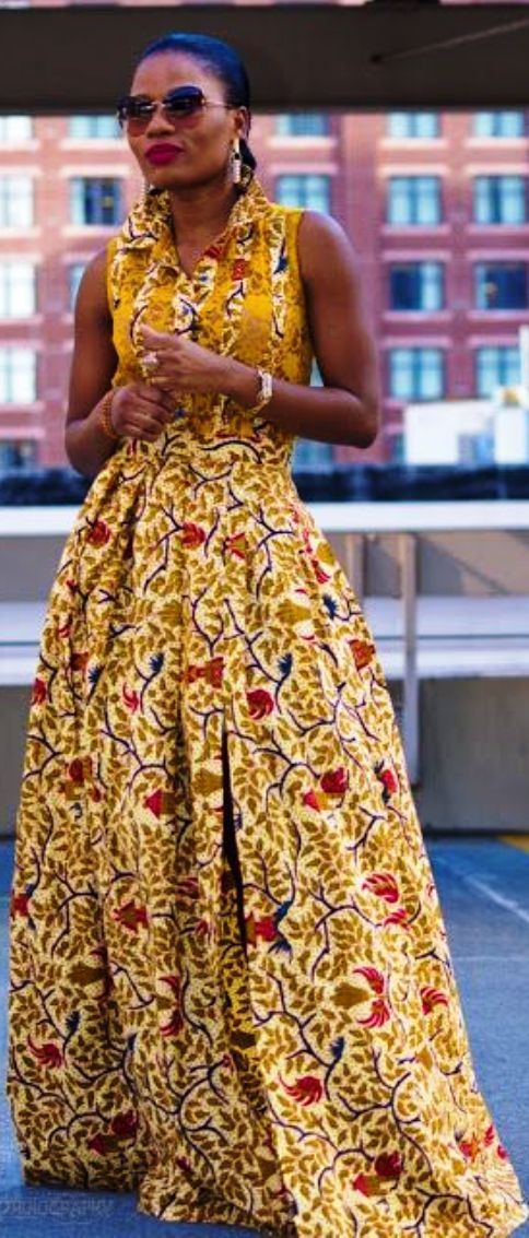 african-print-maxi-dress