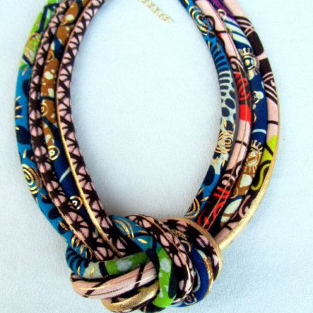 african-print-necklace