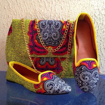 african-print-shoe-and-bag-set