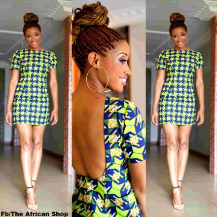 african-print-short-dress