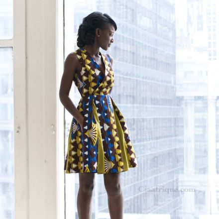 african-print-wrap-dress