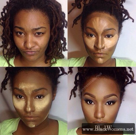 10+ Contour colour palettes for black women