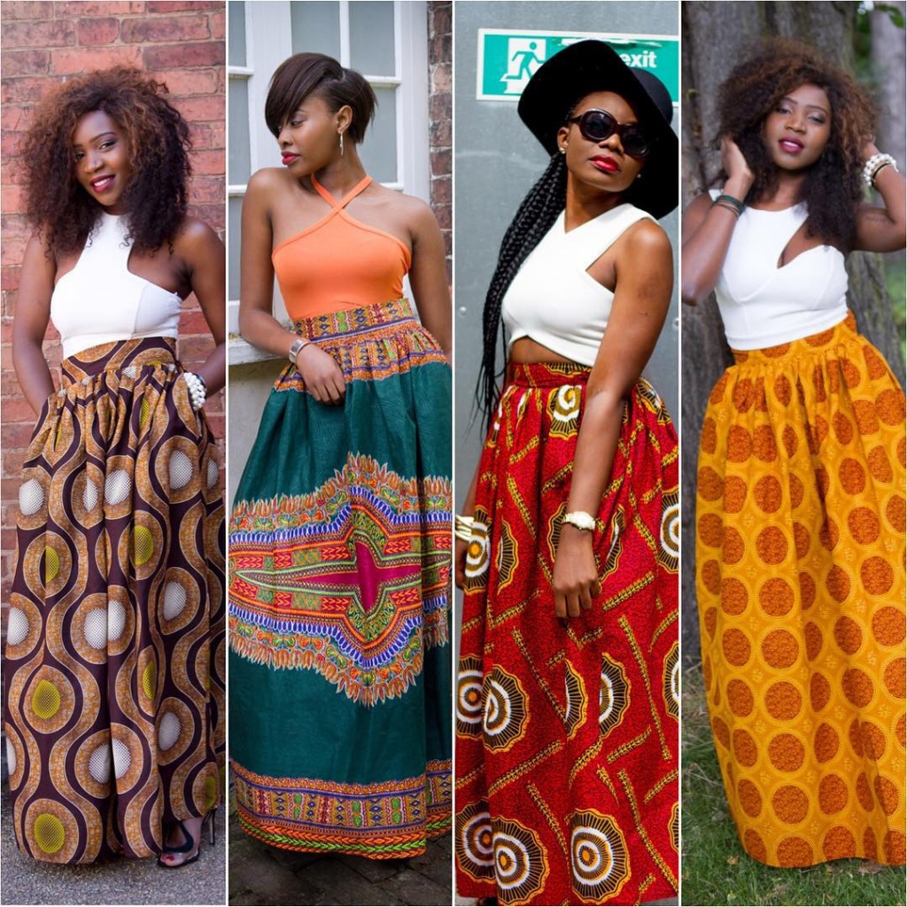 60 Methods to Model Your Ankara Skirts