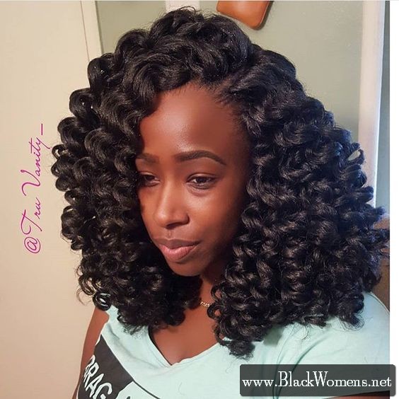 Black Crochet Braids Hairstyles