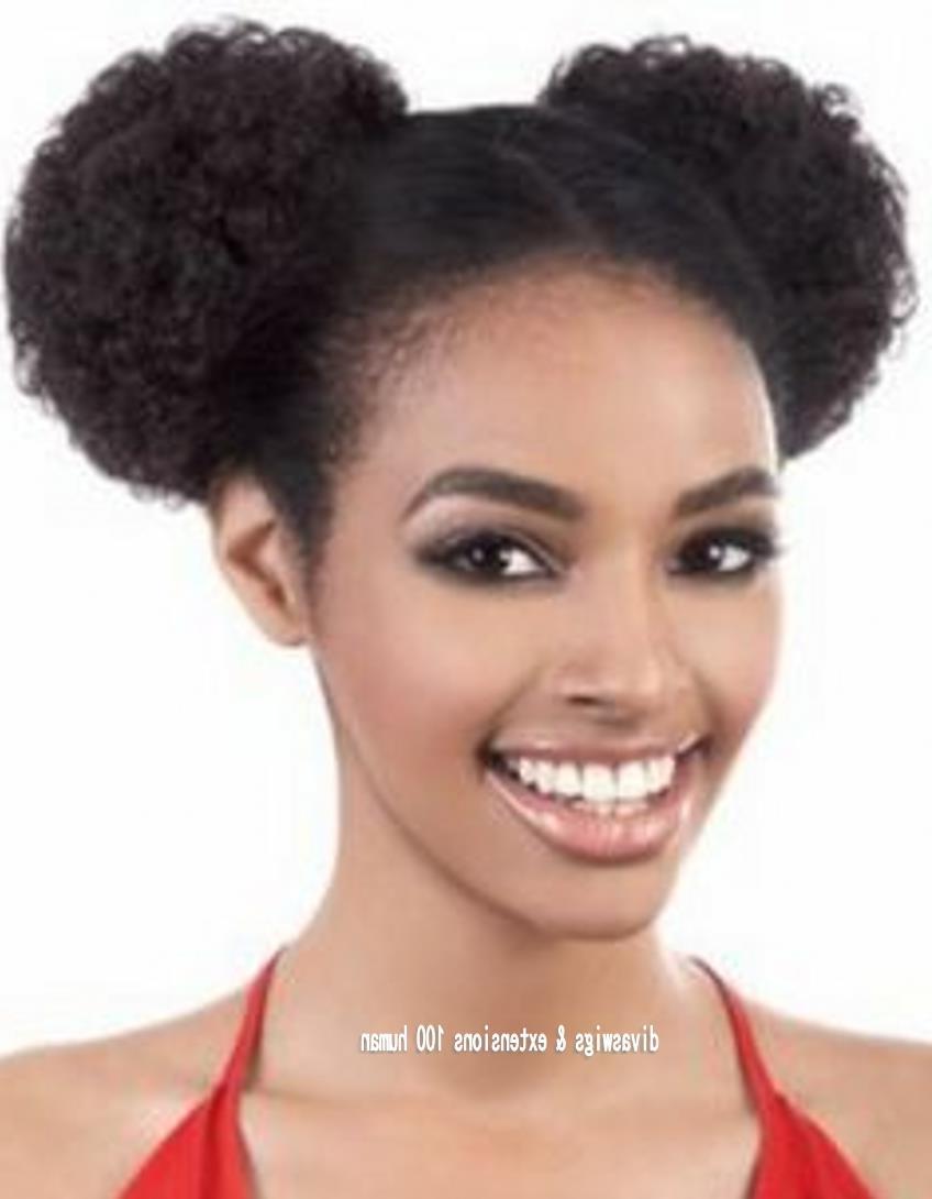 wholesale ponytail font b natural b font font b hair b font for black women afro