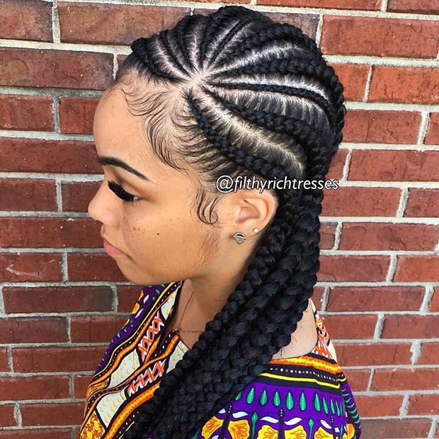 31 Cornrow Styles to Copy for Summer