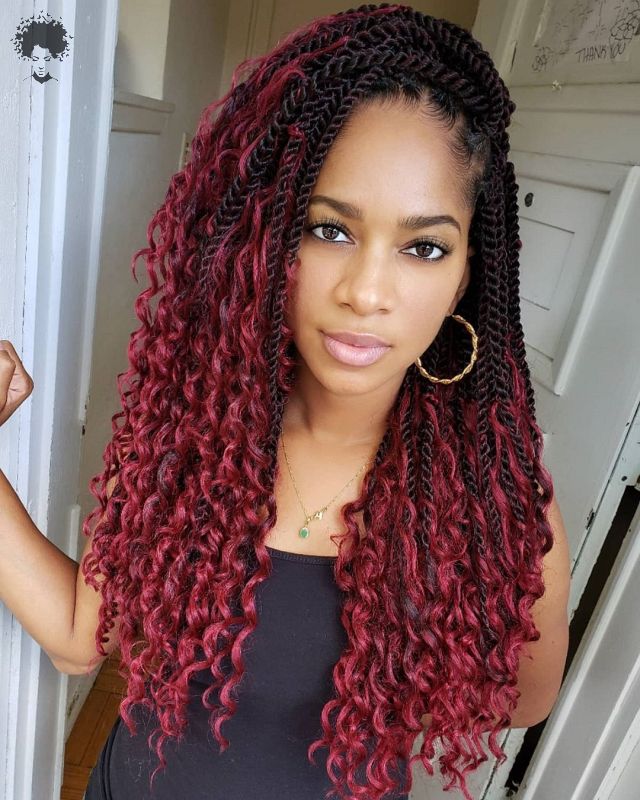 Amazing Crochet Hair Braids for American African Women006