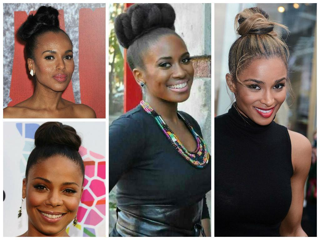 Top Knot for Black Women Special Occasion Hairstyles1