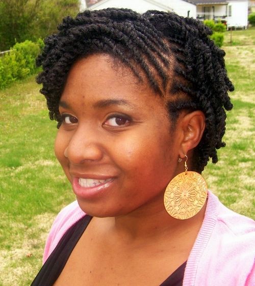 African American Short Braided Hairstyles