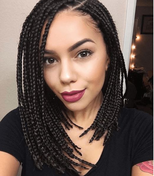 Beautiful Braids on Short Natural Hair IG:@taylorkmade2811 naturalhairmag naturalhair