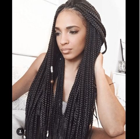 Beautiful Cornrow Ponytail IG:@hellownatural_beauty naturalhairmag