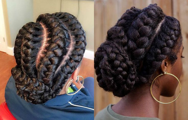 big goddess braids for black women