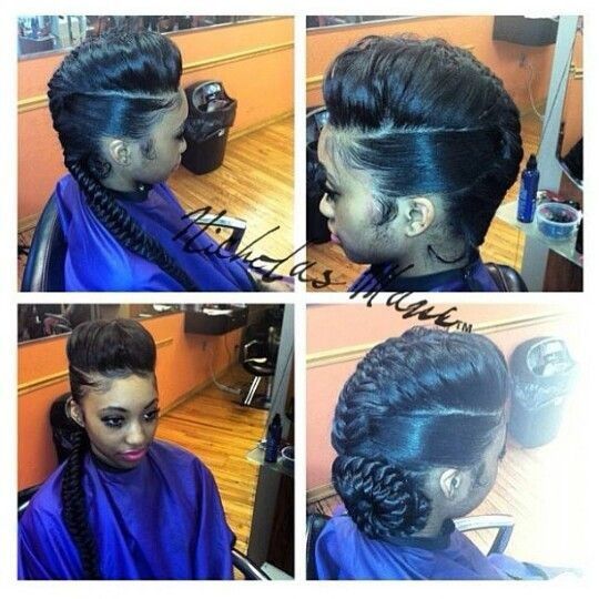 BOX BRAID STYLING