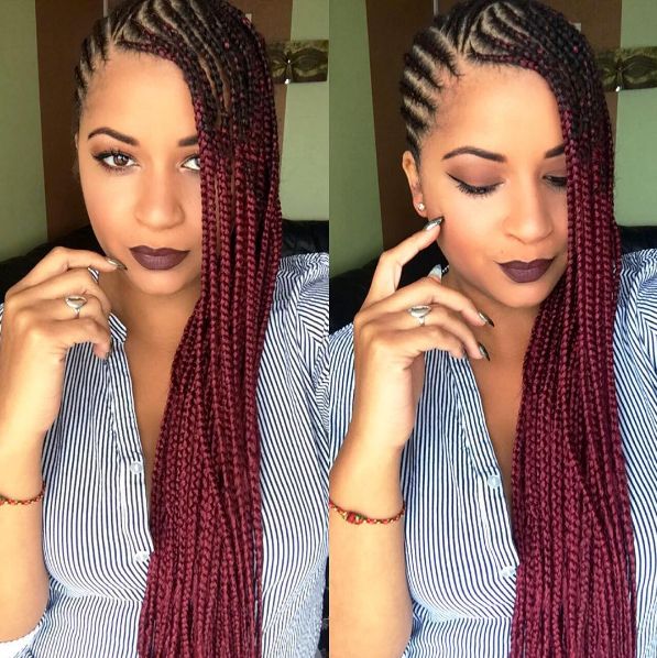 Box braids hair by @qphairproduct freedomstyle greyhair freedom hair…