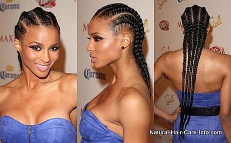 Cornrows for black women