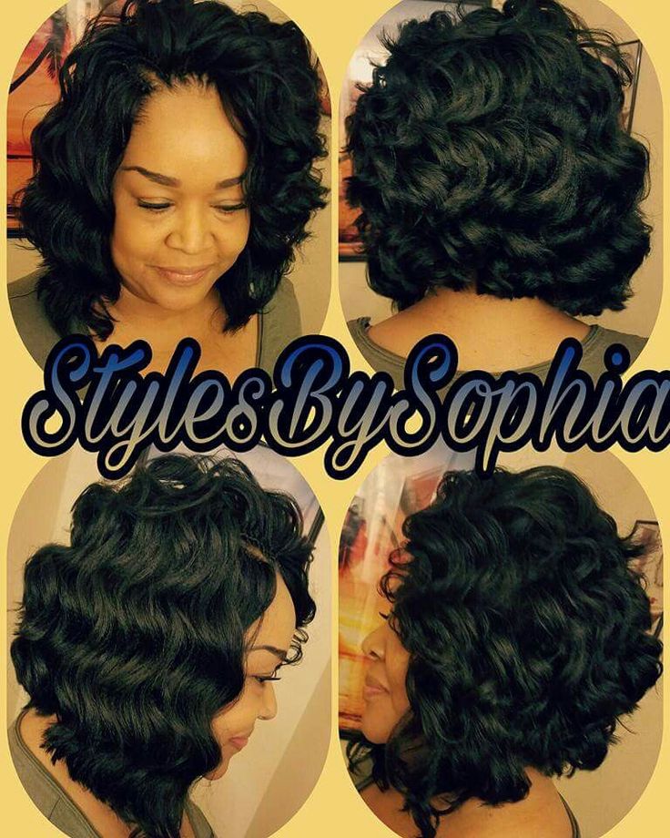 Crochet Braids Bob Hair is Ocean Wave by Kima This is so pretty!!!