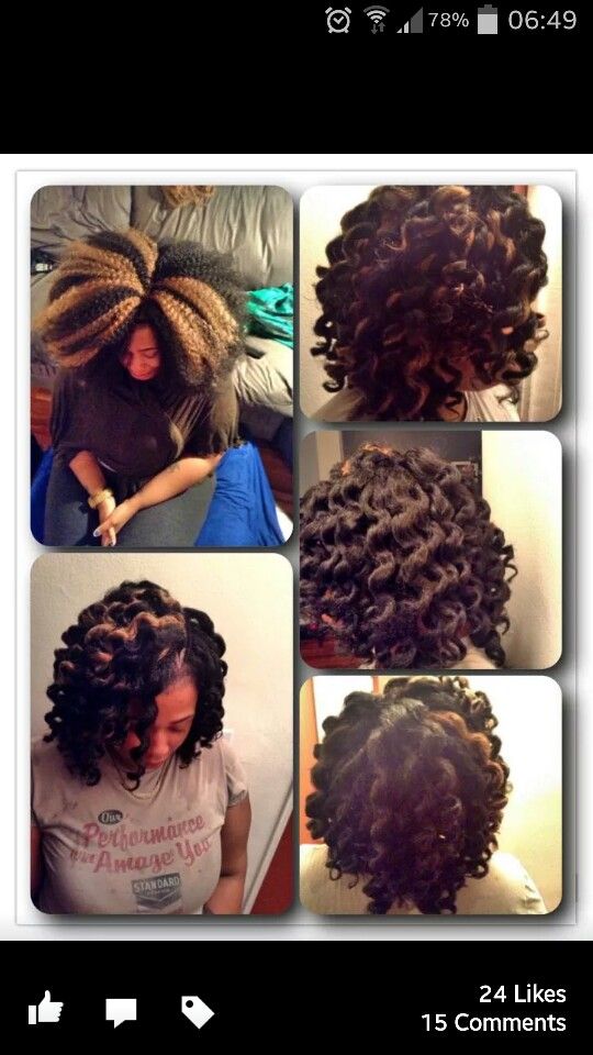 Crochet braids with Kanekalon hair @OfficialTune