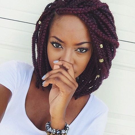 Extra Cool Short Box Braids | Hairstyles 2015 / 2016, Hair Colors and Haircuts