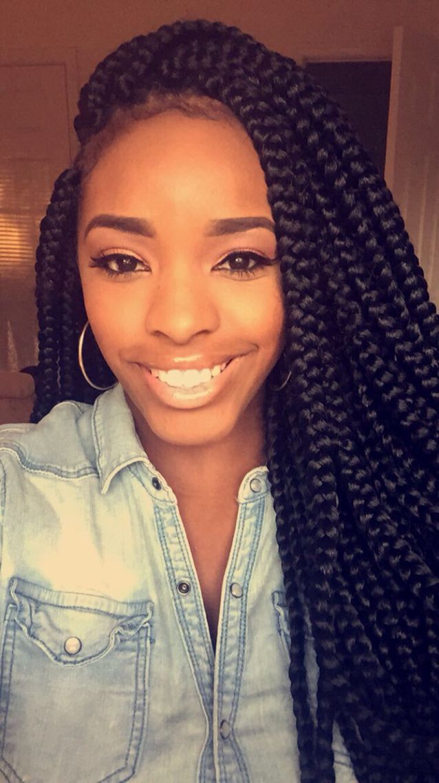 Medium Box braids