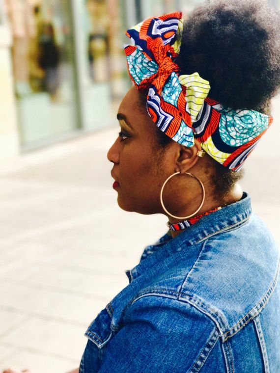 Nubian Reflection | Hair Wrap | Black Beauty | Inspiration | Colourful HeadScarf