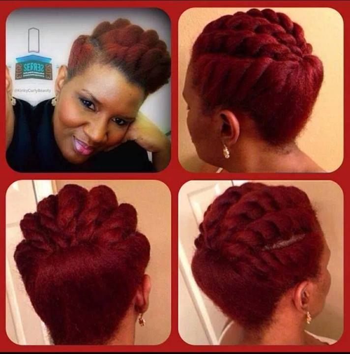 Simple updo creativity