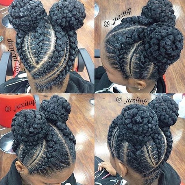 SnapWidget | Beautiful cornrows via @hairbyminklittle cornrows…