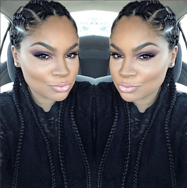 Super Chic Cornrow Perfection IG:@rayann410 naturalhairmag