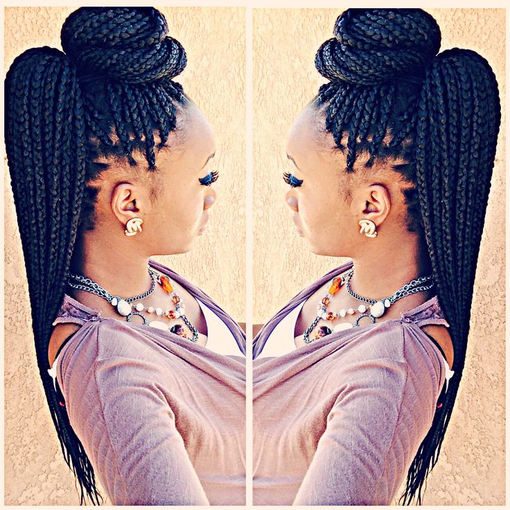 ***Try Hair Trigger Growth Elixir*** ========================= {Grow Lust Worthy Hair FASTER Naturally with Hair Trigger} ========================= Go To: www.HairTriggerr.com ========================= CUTE Box Braided Bun Updo!!!